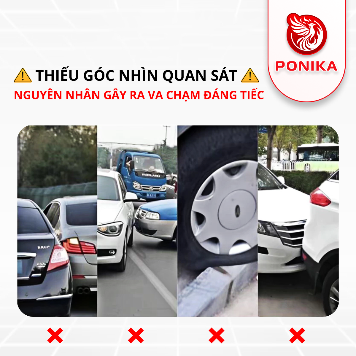 Bộ 2 Gương Cầu Lồi Ô Tô Đế Hút Xóa Điểm Mù - Ảnh 5