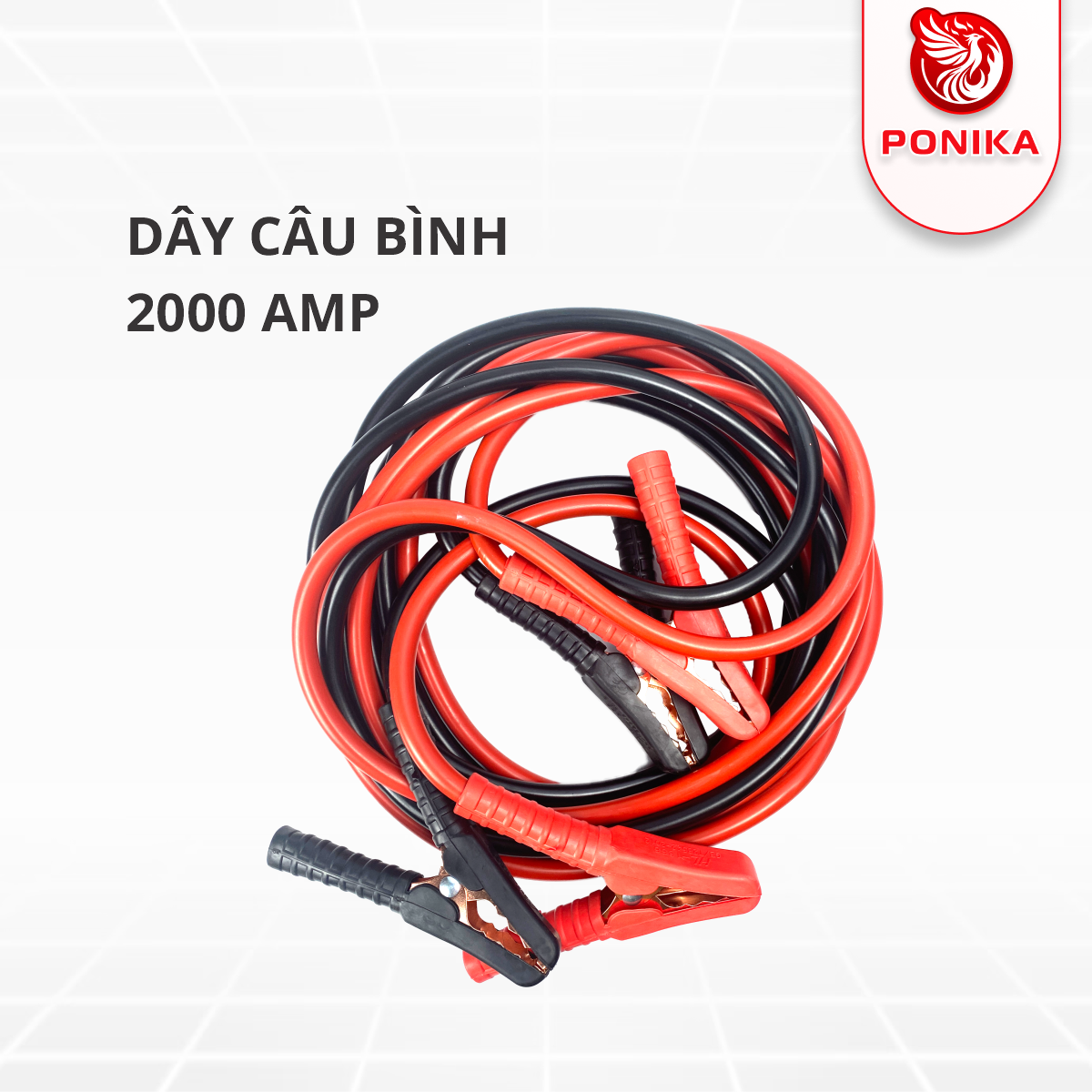 Dây Câu Bình Ắc Quy Ô Tô 2000A - Ảnh 4