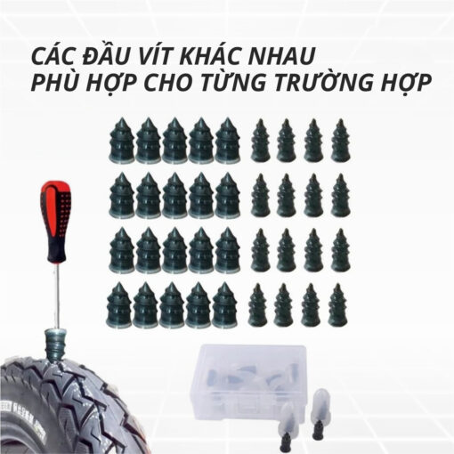 Alternative view of Phụ Kiện Ô Tô – 100 Vít Vá Lốp Tiện Dụng