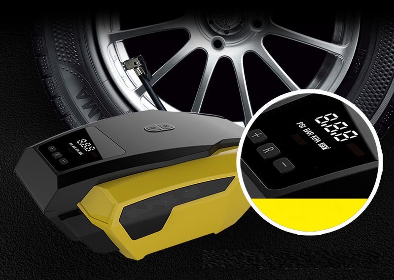 Bơm Lốp Xe Ô Tô 120W Thông Minh - ATJ 1166S - Ảnh 5