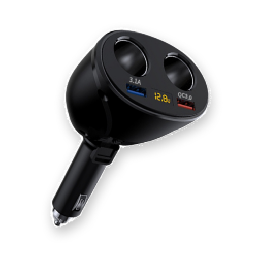 Bộ Chia Tẩu Sạc Ô Tô