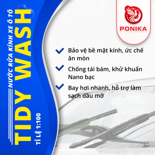 Nước rửa kính xe ô tô