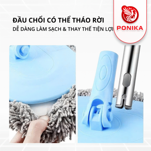 Chổi Lau Rửa Xe Ô Tô Ver 2