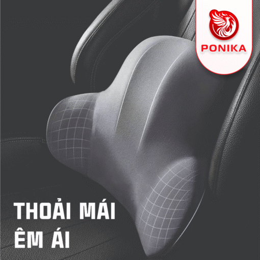 Gối Tựa Lưng Ô Tô Cao Su Non
