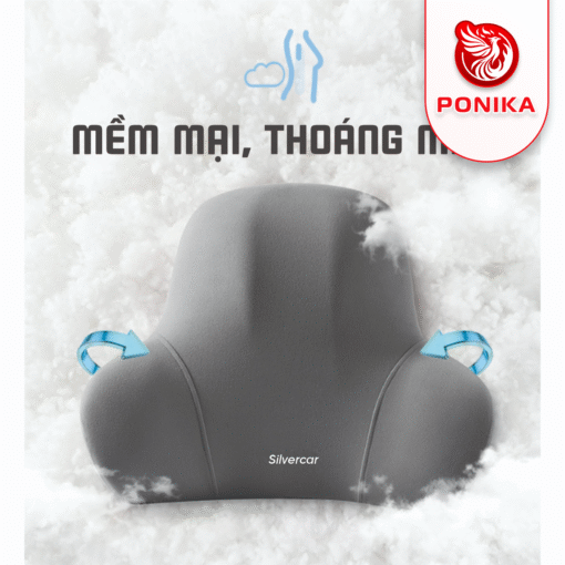 Gối Tựa Lưng Ô Tô Cao Su Non