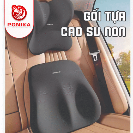 Gối Tựa Lưng Ô Tô Cao Su Non