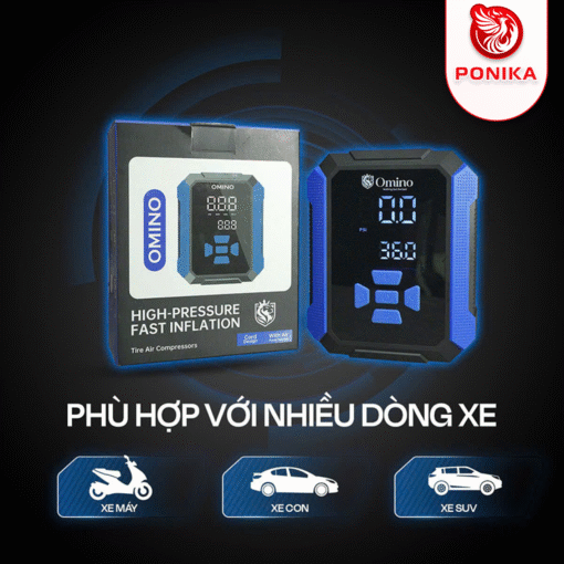 Bơm Lốp Xe Ô Tô Omino