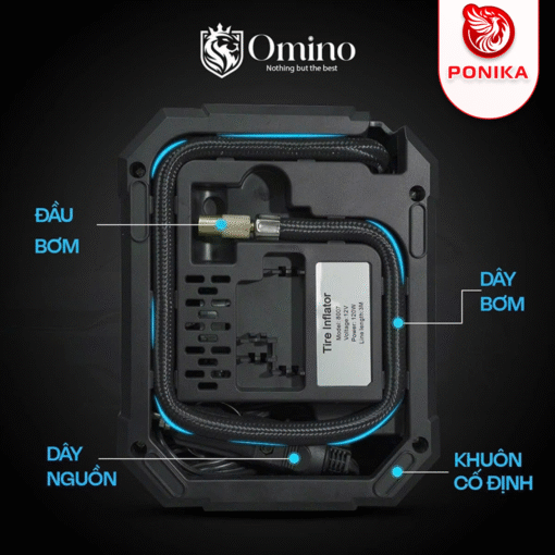 Bơm Lốp Xe Ô Tô Omino