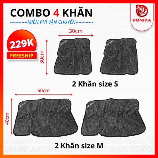 Khăn Lau Xe Ô Tô Cao Cấp